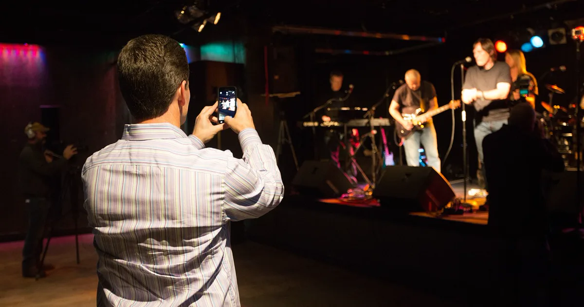Working with a Band That's Never Been Filmed